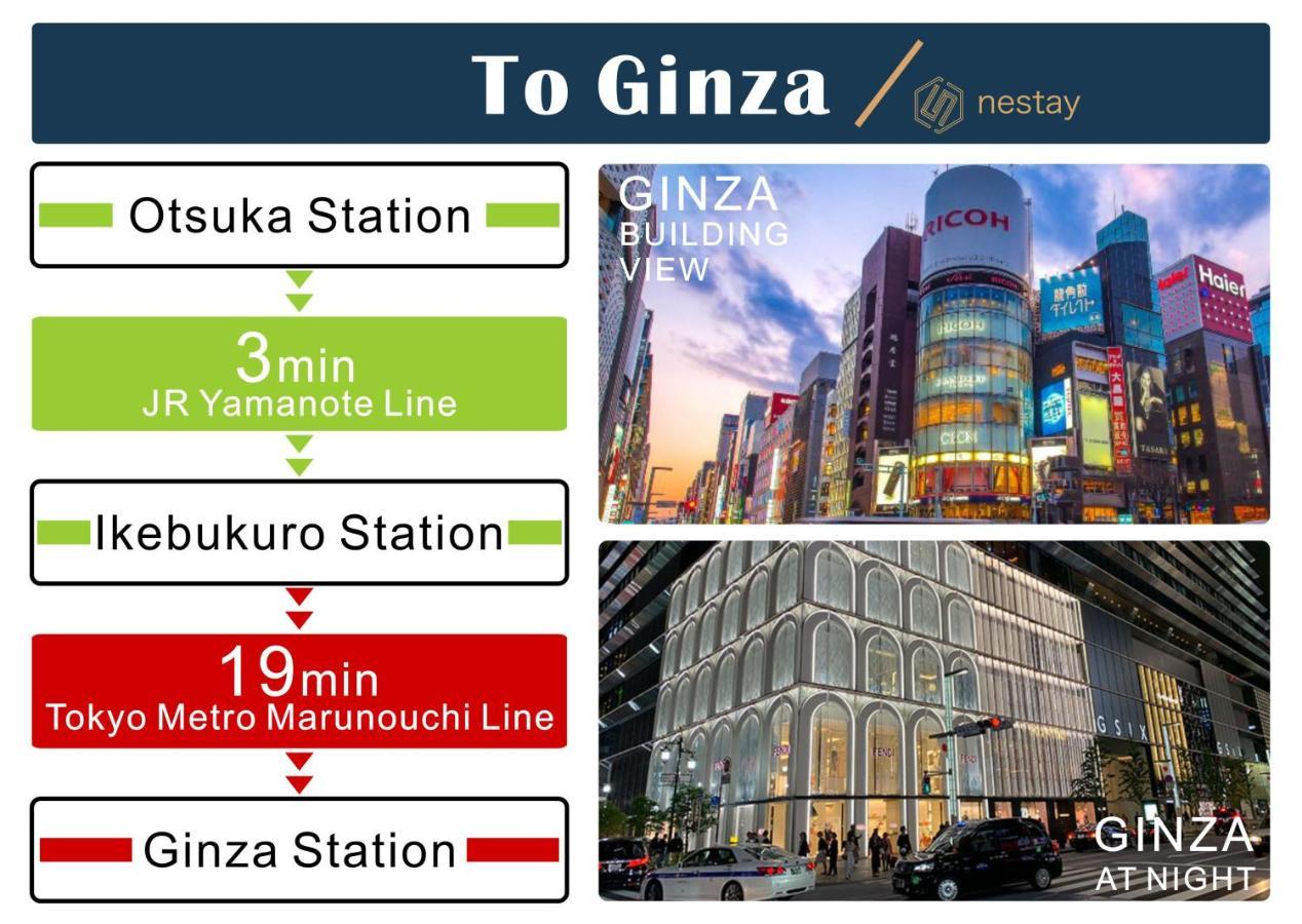 Nestay Inn Tokyo Otsuka 201 Exterior foto